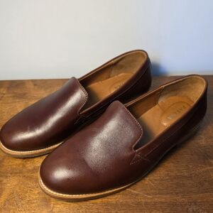 Patina Portland Leather Zoe Loafers Slides 11 Women's Dress Shoe